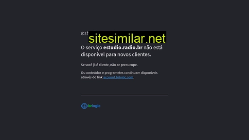 estudio.radio.br alternative sites