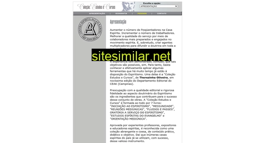 estudosespiritas.com.br alternative sites