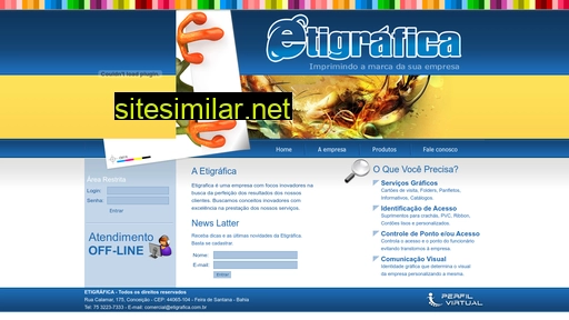 etigrafica.com.br alternative sites