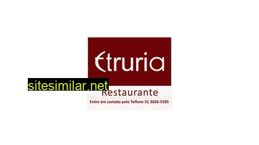 etruriarestaurante.com.br alternative sites