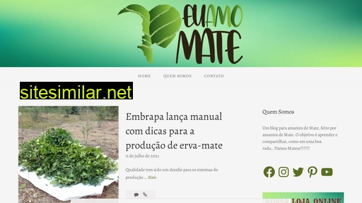 euamomate.com.br alternative sites