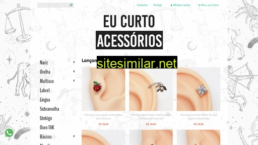 eucurtoacessorios.com.br alternative sites