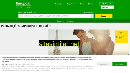 europcar.com.br alternative sites