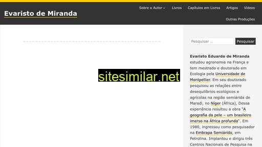 evaristodemiranda.com.br alternative sites