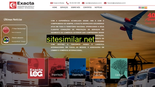 exactaaduana.com.br alternative sites