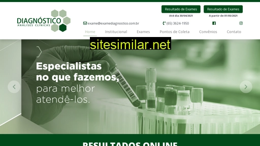 examediagnostico.com.br alternative sites