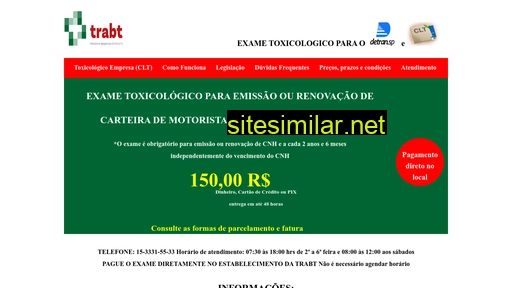 exametoxicologicosorocaba.com.br alternative sites