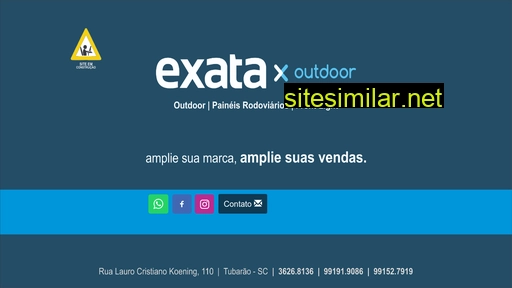 exataoutdoor.com.br alternative sites