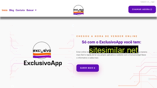 exclusivoapp.com.br alternative sites