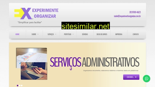 experimenteorganizar.com.br alternative sites