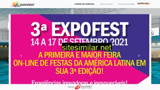expofest.com.br alternative sites