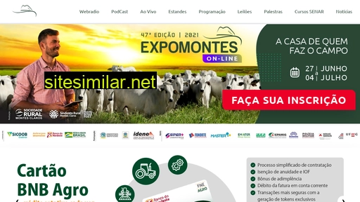 expomontesonline.com.br alternative sites