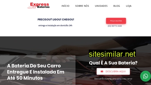 expressbateriasmanaira.com.br alternative sites