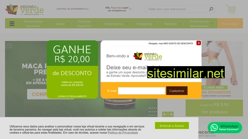 extratoverde.com.br alternative sites