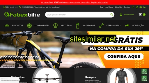fabexbike.com.br alternative sites