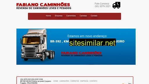 fabianocaminhoes.com.br alternative sites