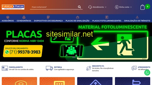 fabricadeplacas.com.br alternative sites