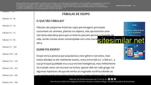 fabulasdeesopo.com.br alternative sites