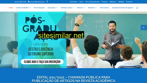 facbel.edu.br alternative sites