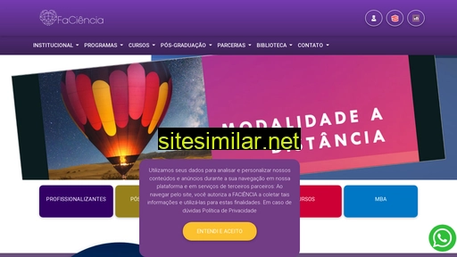 faciencia.com.br alternative sites