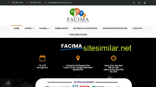 facimaoficial.com.br alternative sites