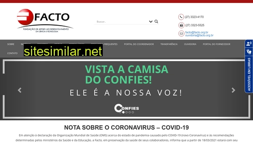 facto.org.br alternative sites