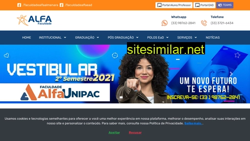 faculdadealfa.com.br alternative sites