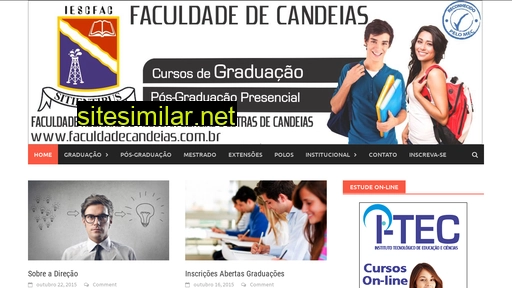 faculdadecandeias.com.br alternative sites