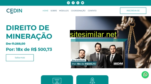 faculdadecedin.com.br alternative sites