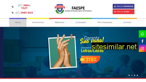 faespe.edu.br alternative sites