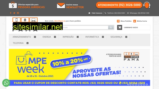 famatechstore.com.br alternative sites