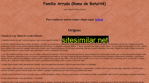 familiaarruda.com.br alternative sites