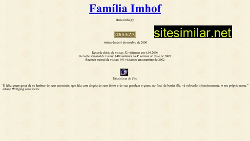 familiaimhof.com.br alternative sites