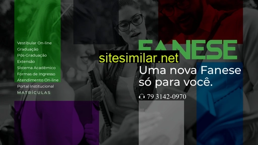 fanese.edu.br alternative sites