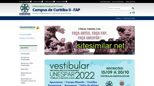 fap.curitiba2.unespar.edu.br alternative sites