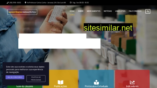 farmacia.saude.ma.gov.br alternative sites