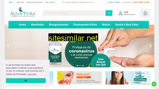 farmaciaaguapura.com.br alternative sites
