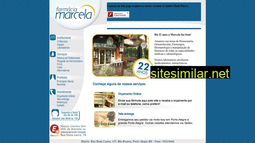 farmaciamarcela.com.br alternative sites