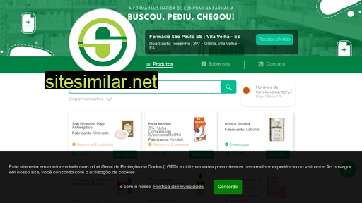 farmaciasaopauloes.com.br alternative sites