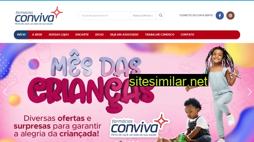 farmaciasconviva.com.br alternative sites