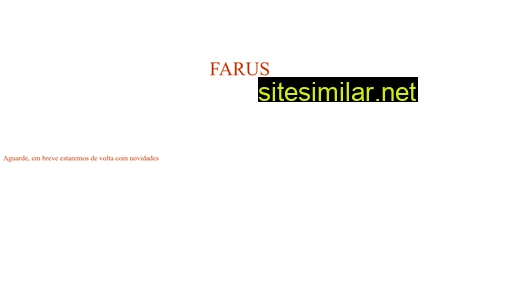 farus.com.br alternative sites