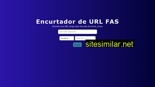 fas.edu.br alternative sites