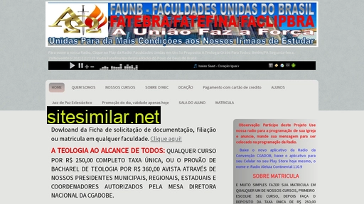 fatefina.com.br alternative sites