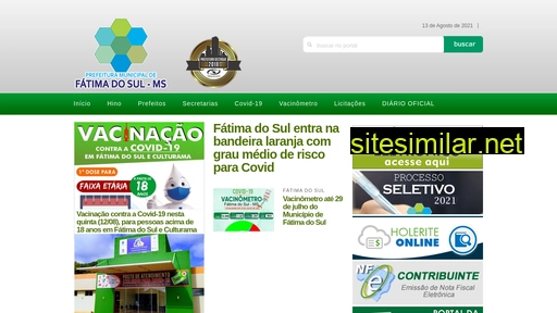 fatimadosul.ms.gov.br alternative sites