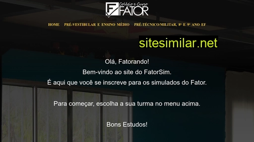 fatorsim.com.br alternative sites
