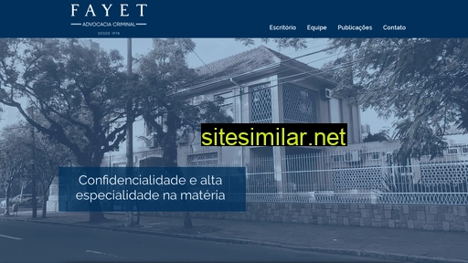 fayet.adv.br alternative sites