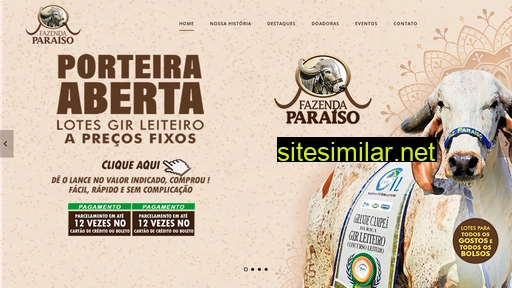 fazendaparaiso.com.br alternative sites