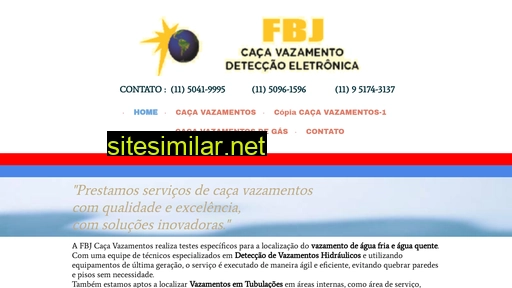 fbjcacavazamentodeaguaegas.com.br alternative sites