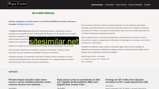 fcanalez.adv.br alternative sites