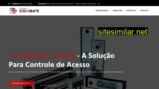 fechadurascombate.com.br alternative sites